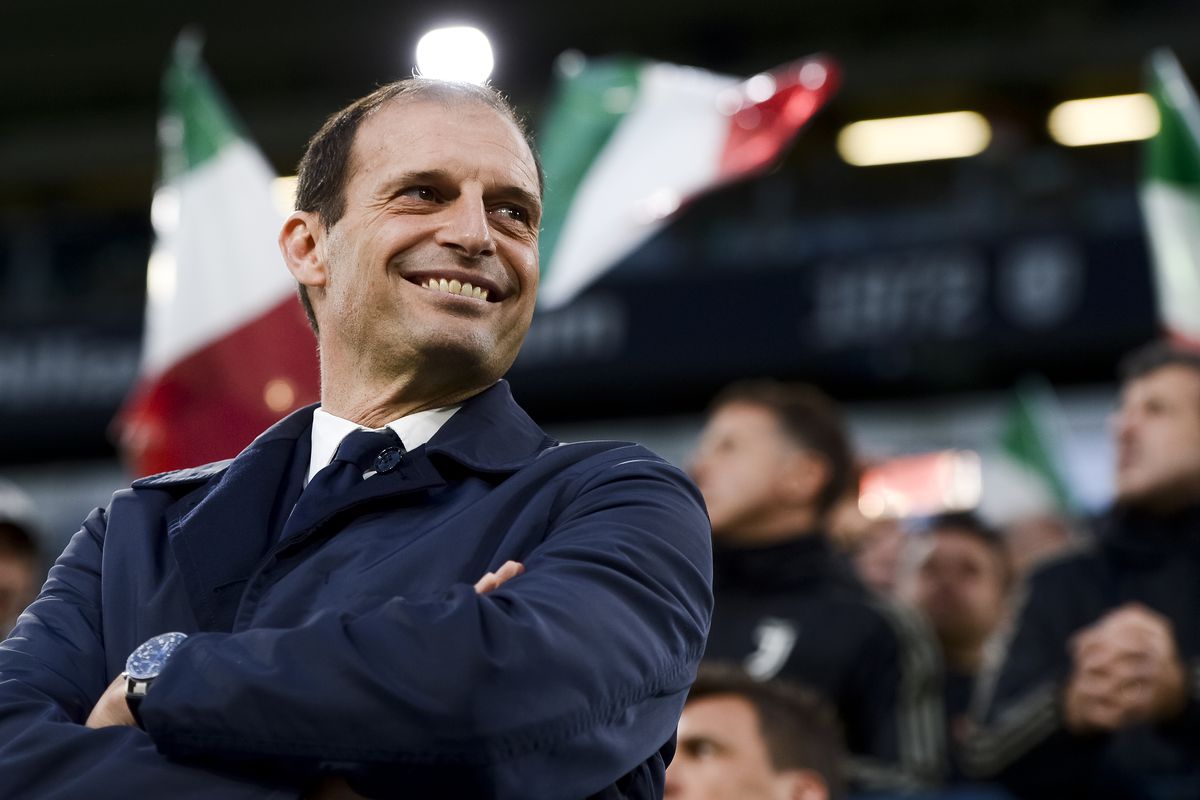 Max Allegri về lại Juventus