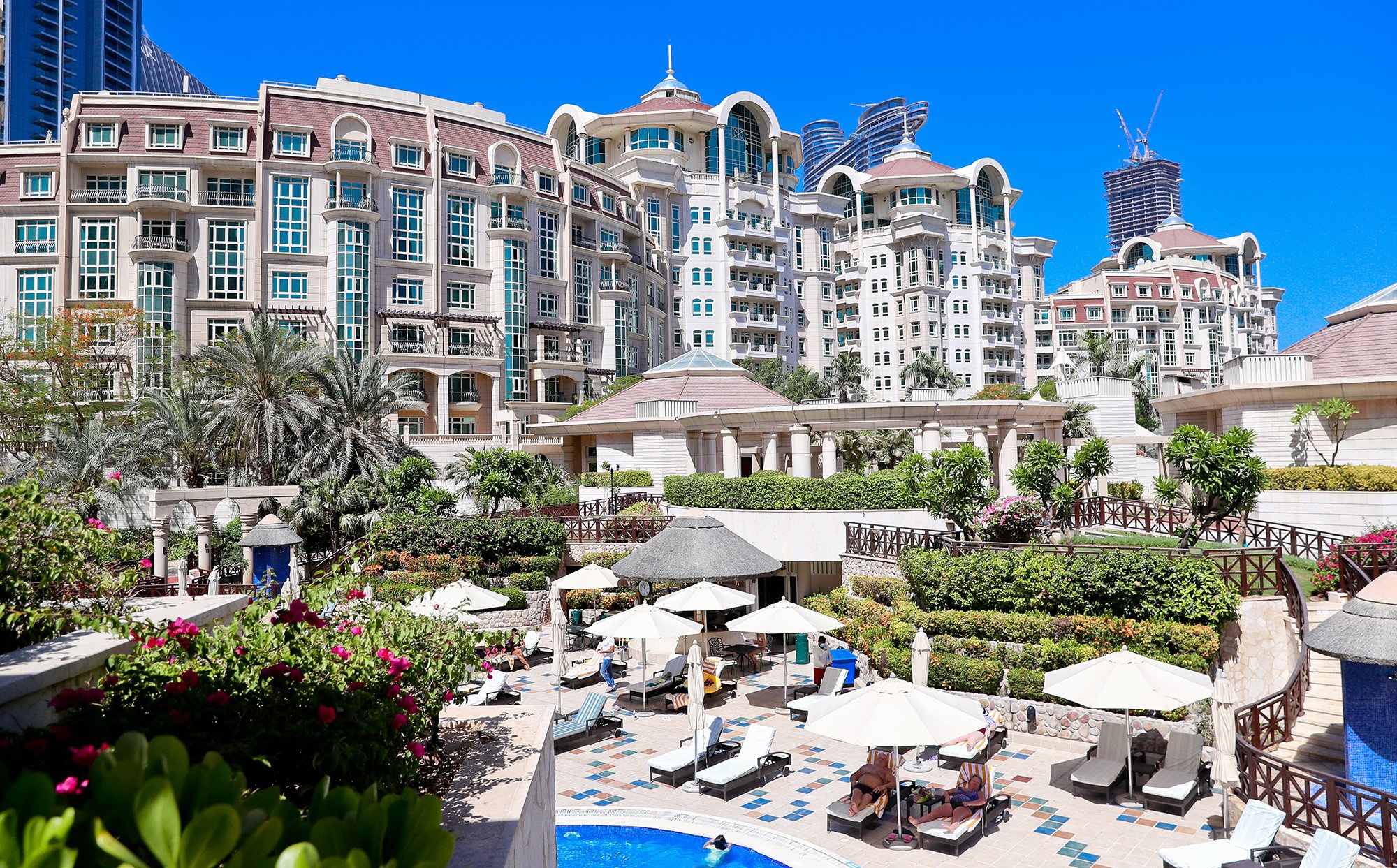 khách sạn nơi độituyển Việt Nam nghỉ chân ở UAE